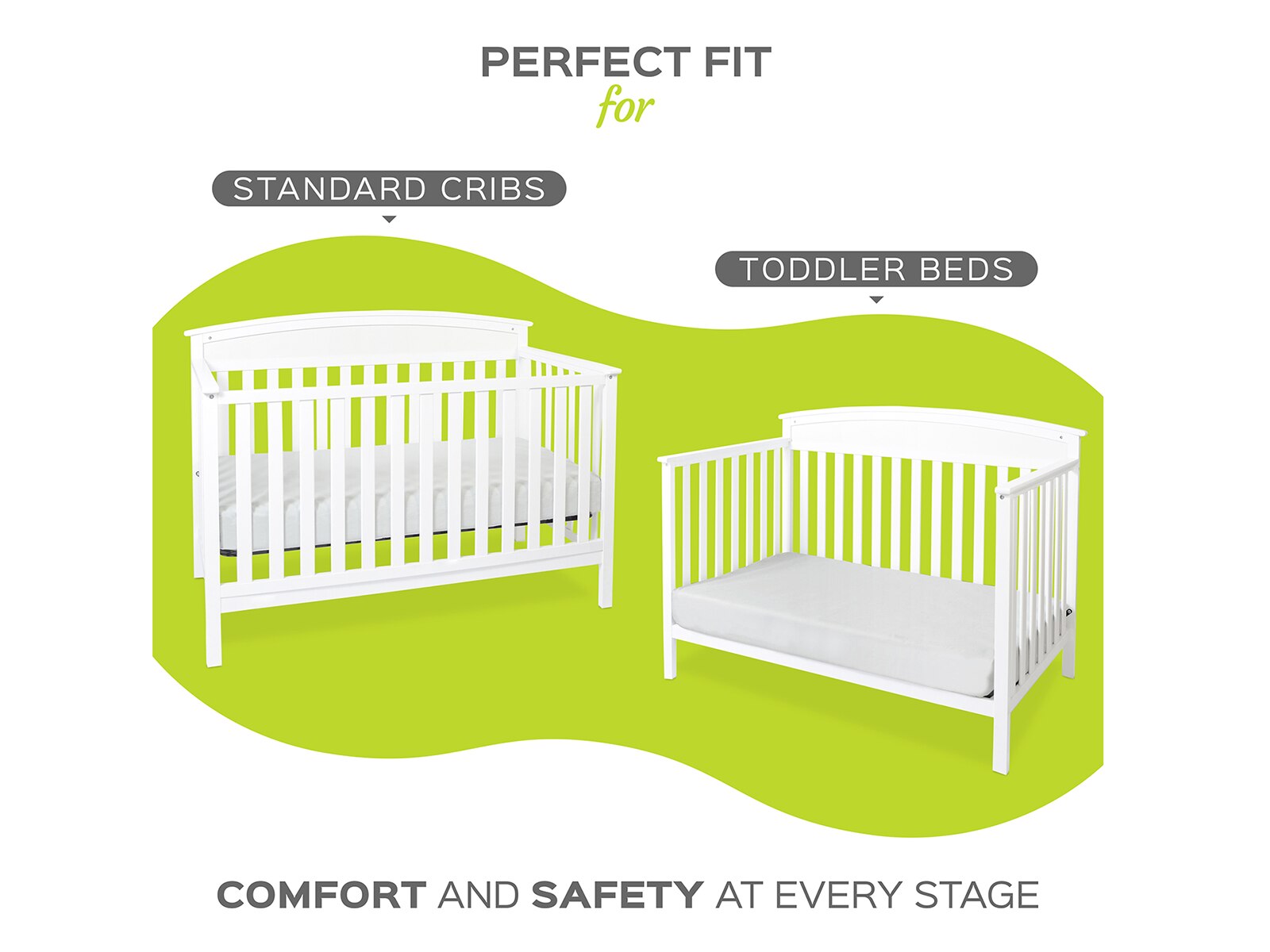Dual Sided Crib/Toddler Mattress